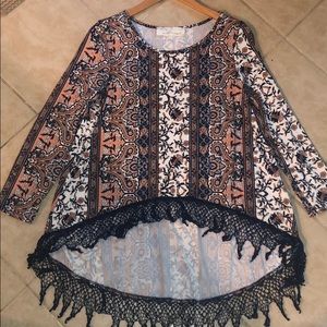 Women’s VINTAGE HAVANA long sleeve blouse size L